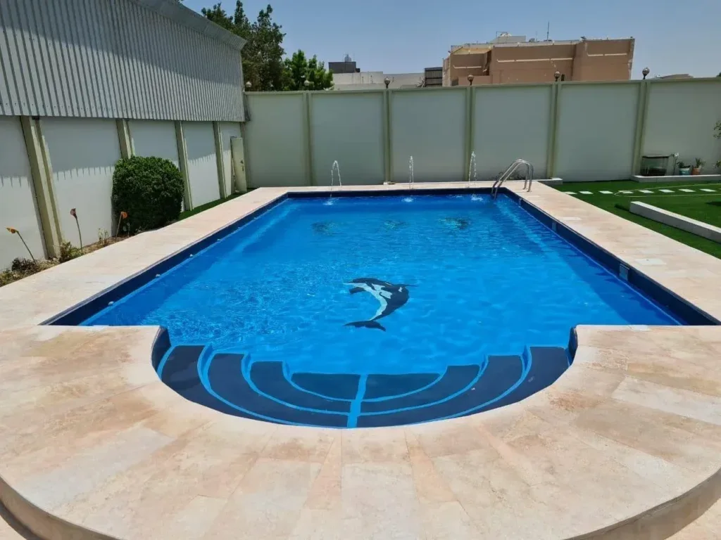 مشروع مسبح فيلا — بعد
